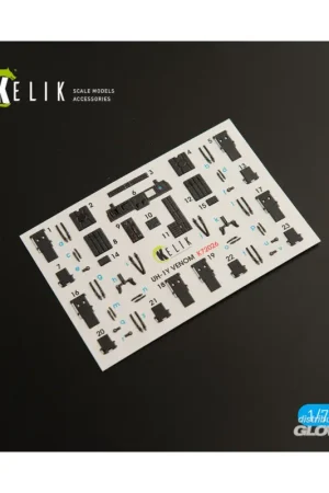Beste Prijs UH-1Y Venom interior 3D decals for Dream Model kit