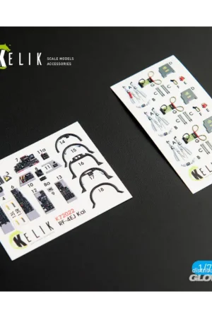 RF-4EJ Phantom II interior 3D decals for Fine Molds kit Beperkte Voorraad