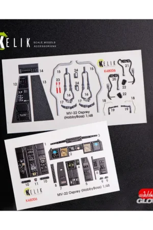 Superprijs MV-22 Osprey interior 3D decals for HobbyBoss kit