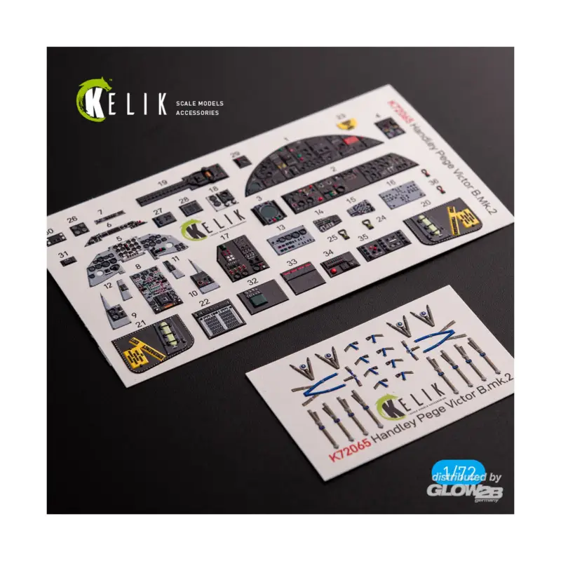 Seizoensaanbieding Handley Page Victor B Mk2 interior 3D decals for Airfix kit