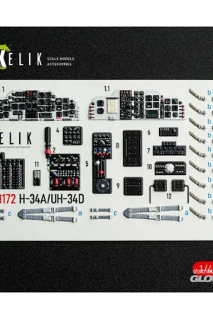 Beste Prijs H-34A/UH-34D - interior 3D decals for Italeri kit