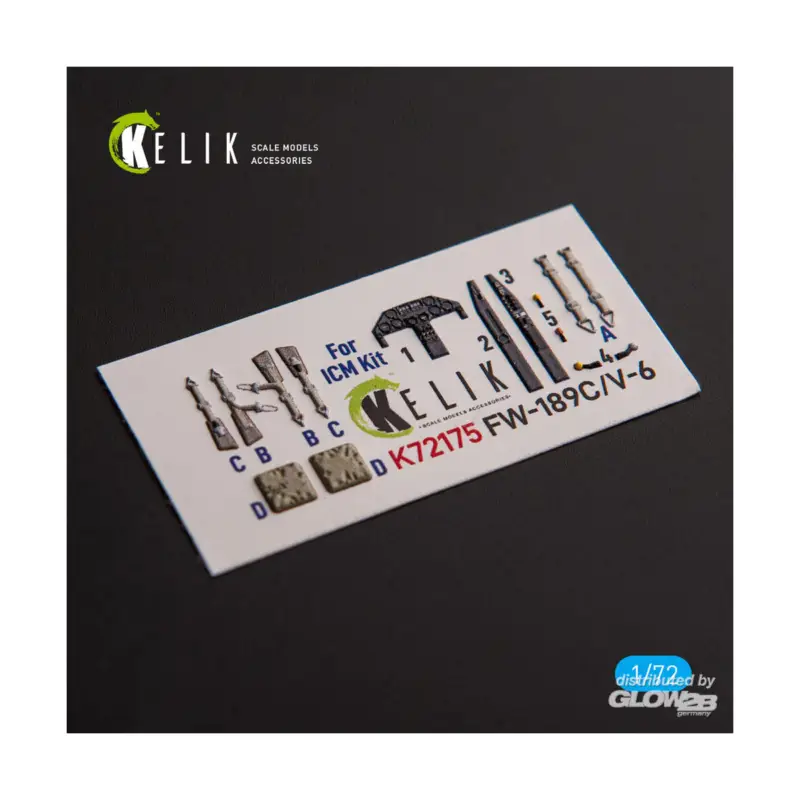 Laatste Kans FW-189C/V-6 - interior 3D decals for ICM kit