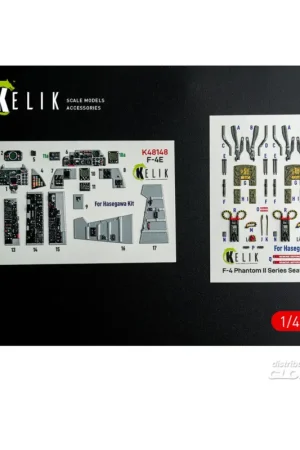 Uitverkoop F-4E - interior 3D decals for Hasegawa kit