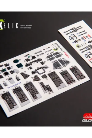 Aanbieding F-14A Tomcat late interior 3D decals for Tamiya kit
