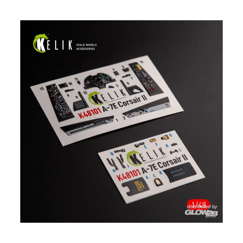 Express Levering A-7E Corsair II- interior 3D decals for HobbyBoss kit