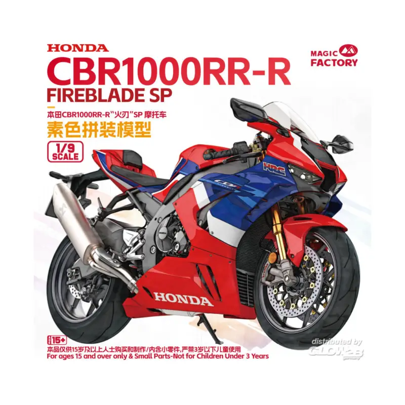 Alleen Vandaag Honda CBR1000RR-R Fireblade SP (Not-pre-colored, decals allow to make a red version or a 30th anniversary version, PE parts for