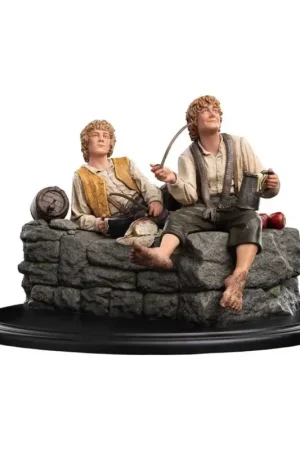 Exclusieve Aanbieding The Lord of the Rings Merry and Pippin Figure, 12 cm Figuurtje