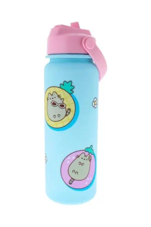 Pusheen Flip Top Water Bottle By The Pool Blue Koop Online