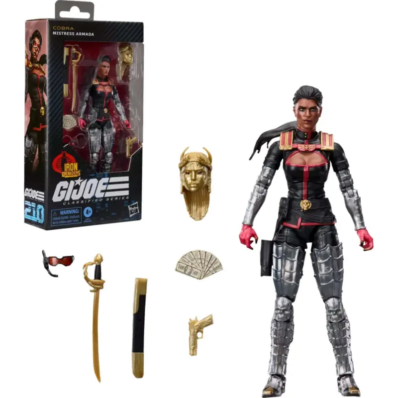 Finale Uitverkoop GI JOE - Mistress Armada - Classified Series Figure 15cm Action figure