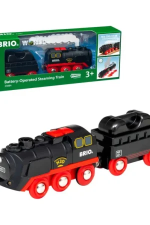 Seizoensaanbieding Stoomlocomotief op batterijen