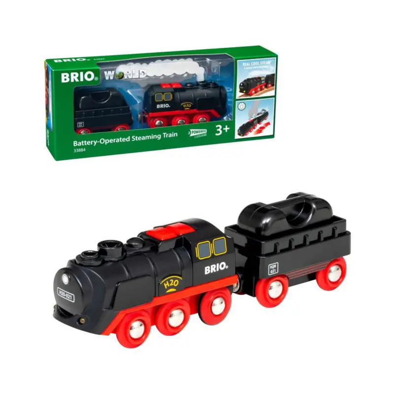 Seizoensaanbieding Stoomlocomotief op batterijen