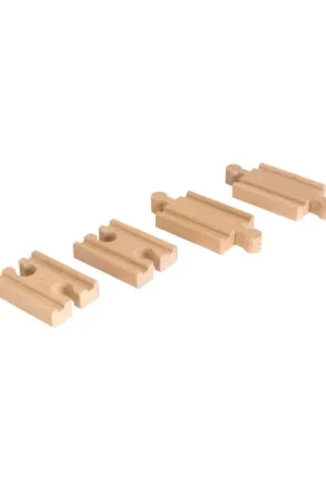 Lot 4 Dubbele mannelijke / Dubbele Fe mini-rails Gratis Retour