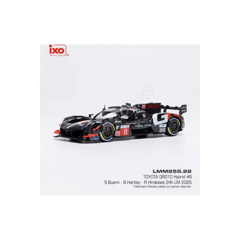 Toyota gr010 hybrid 8 buemi/hartley/hirakawa 24h du mans 2025 Miniatuur Premium