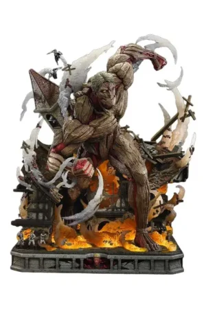 Snelle Levering Attack on Titan Ultimate Diorama Masterline Reiner Braun Armored Titan Statue 75 cm
