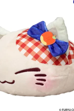 Dagaanbieding NEMUNEKO CAT FRUIT - Apple - Big Plush Toy 30cm