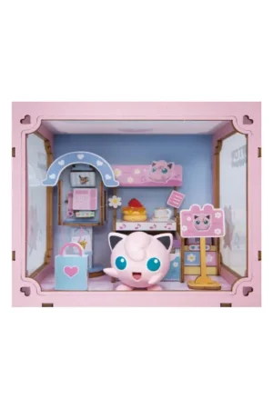 Alleen Vandaag Pokemon Puremind Mini World Vibrant Street Scene Sweet Shop Jigglypuff