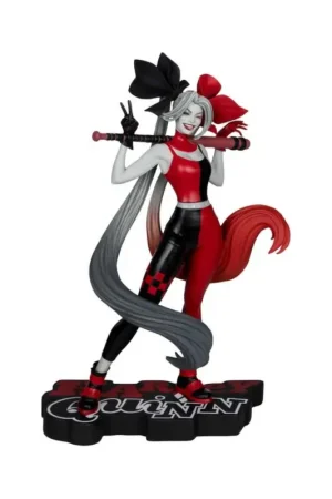 DC Direct Harley Quinn: Red, White & Black statuette 1/10 Harley Quinn by Alex Garner 21 cm Betrouwbaar