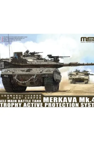 Speciale Aanbieding Israeli main battle tank merkava mk.4m with trophy active protection system Schaalmodel