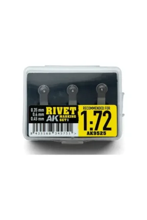 Rivet marking set 1 (recommended for 1/72 scale) Gereduceerde Prijs