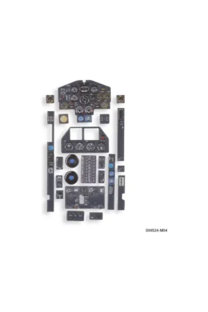 Ho229b 3d acrylic instrument panels set Merkproduct