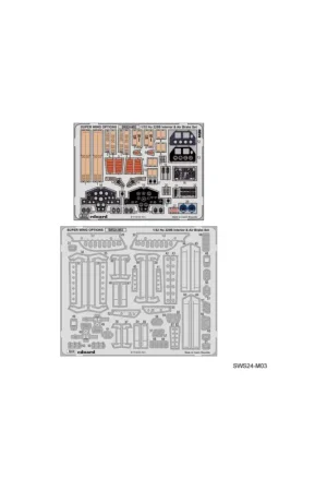 Ho229b interior and air brake set Op = Op