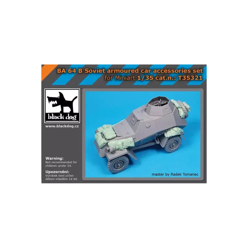 Op = Op Ba 64 b soviet armoured car accessories set for miniart