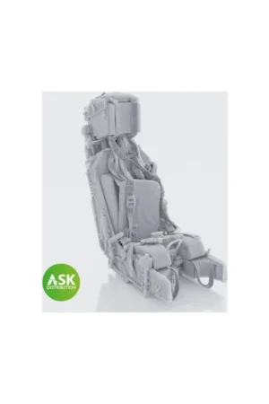 Alleen Vandaag M.b. type 93 mk.3 ejection seat - with seat belts (rec. for jaguar gr.1/gr.1a - airfix) ask 3d