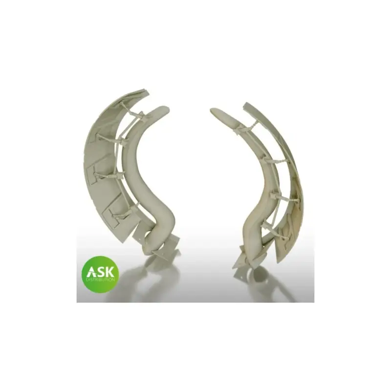 A6m2 zero open engine cooling flaps with exhaust detail set Nu Kopen