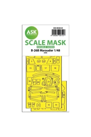 Shop Nu B-26b marauder double-sided express fit mask for icm