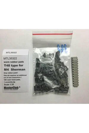 Worn rubber pads t48 type for m4 sherman Koop Online