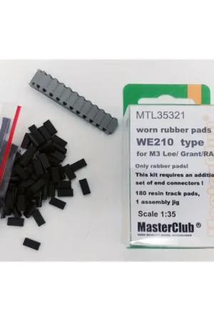Worn rubber we210 type for m3 lee/grant/tam/m4 Finale Uitverkoop