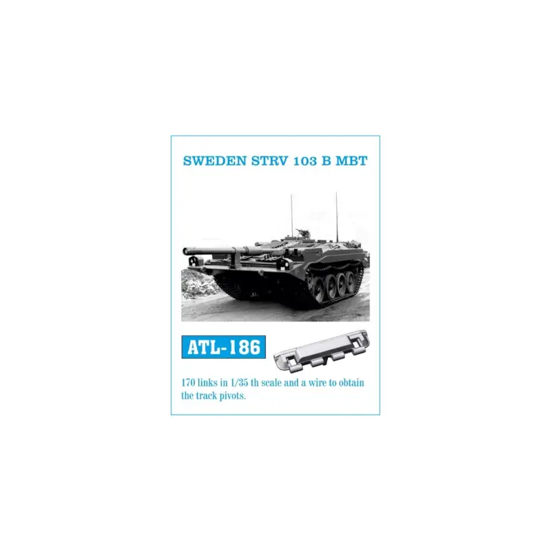 Gecertificeerd Tracks sweden strv 103 b mbt