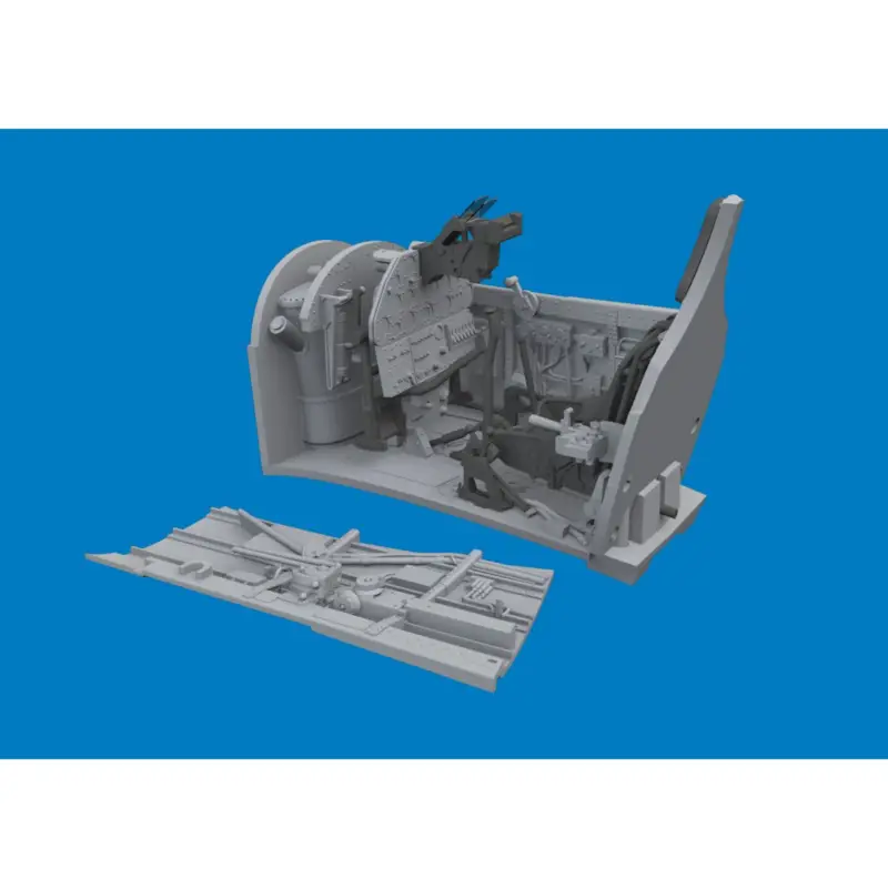 Eduard 6481210 brassin p-40k cockpit print (for eduard) 1/48 Snelle Levering