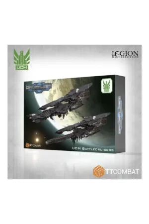 Beperkt Aanbod Dropfleet Commander - UCM Battlecruisers (plastic) Figuur spellet