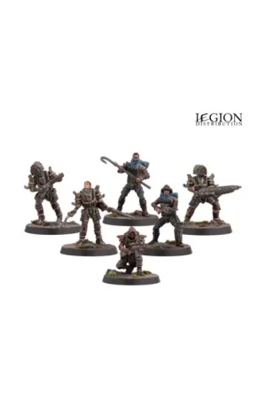Fallout Miniatures - Raiders - Trappers Figuur spellet Gratis Retour