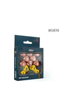 Beperkte Voorraad Fallout Factions - Dice Sets - The Railroad