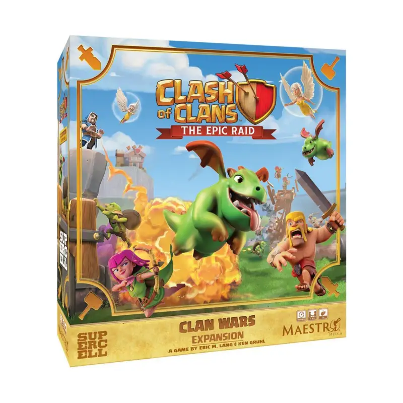 Goedkoop Clash of Clans The Epic Raid Clan Wars Expansion