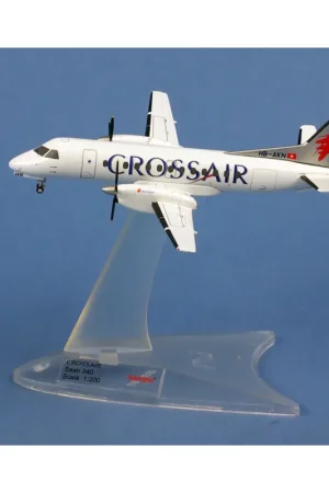 Crossair Saab 340 (last color scheme) HB-AKN Miniatuur Betrouwbaar