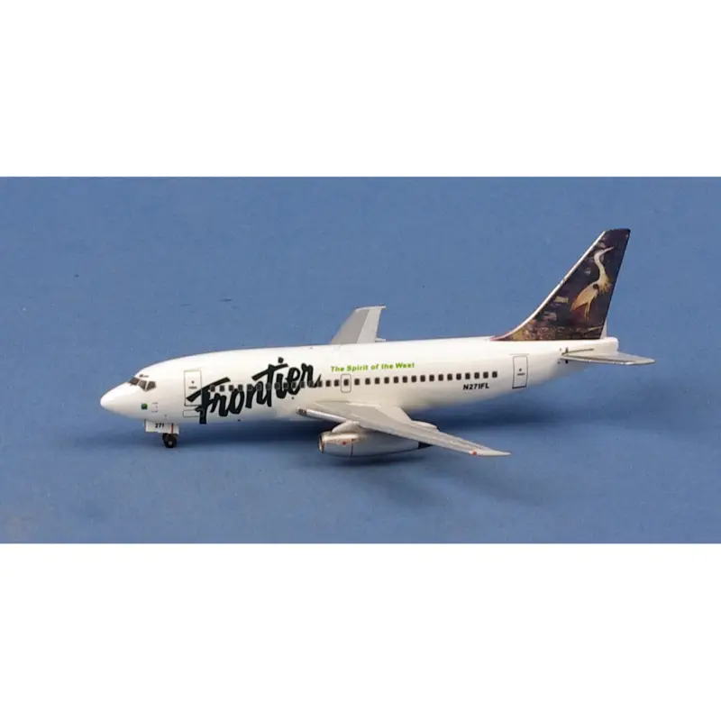 Direct Verzonden Frontier Airlines Boeing 737-200 N271FL Miniatuur
