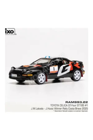 Tijdelijk Beschikbaar Toyota celica gt 4 turbo (st 185) 97 latvalla/hussi rally costa brava 2025 Miniatuur