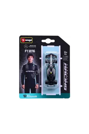 Actieprijs Mercedes gp f1 w16 team amg petronas motorsport 12 kimi antonelli 2025 (blister) Miniatuur