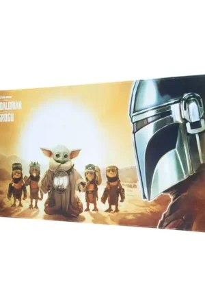 Express Levering Star Wars: The Mandalorian and Grogu XL mouse pad 80 x 35 cm