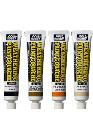 Water-based Weathering Paint Gouache BURNT UMBER (20ml) Acrylverf Uitverkoop