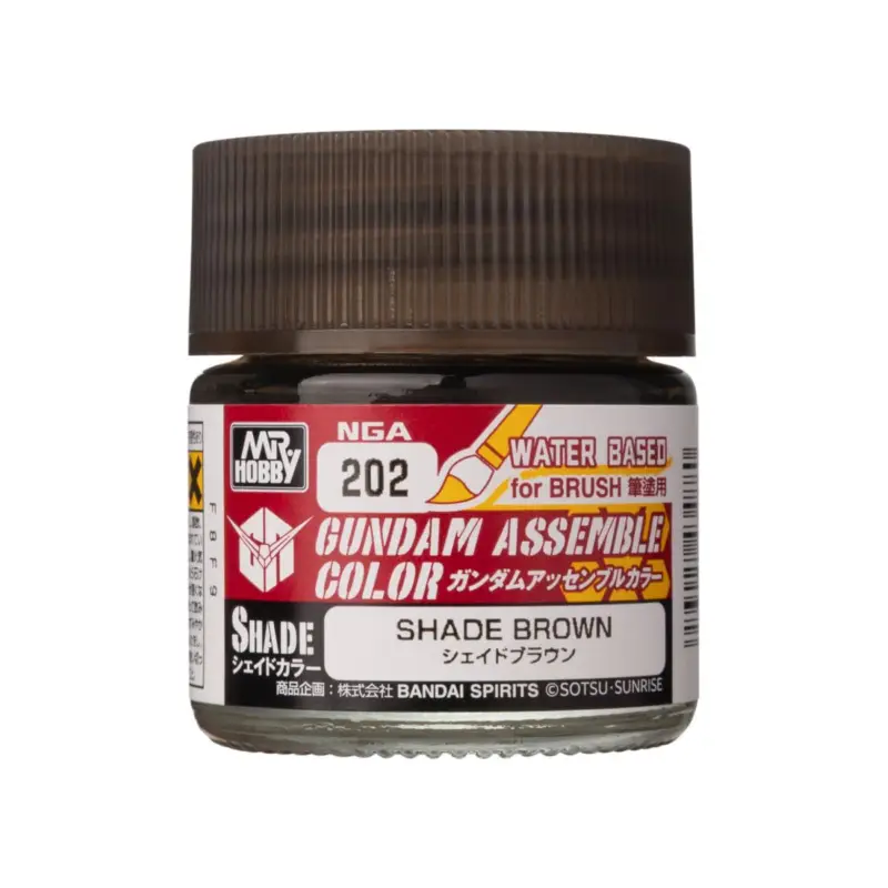 Gundam Assemble Color (10 ml) Shade Brown Acrylverf Finale Uitverkoop