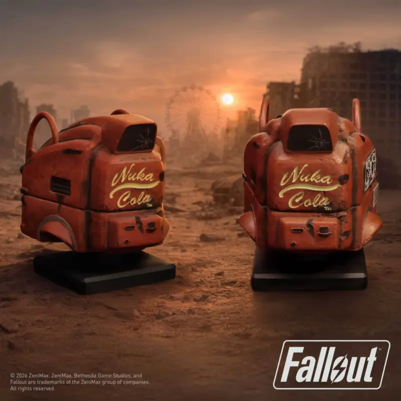 FALLOUT - Nukatron Helmet - Mini Replica 11cm Finale Uitverkoop