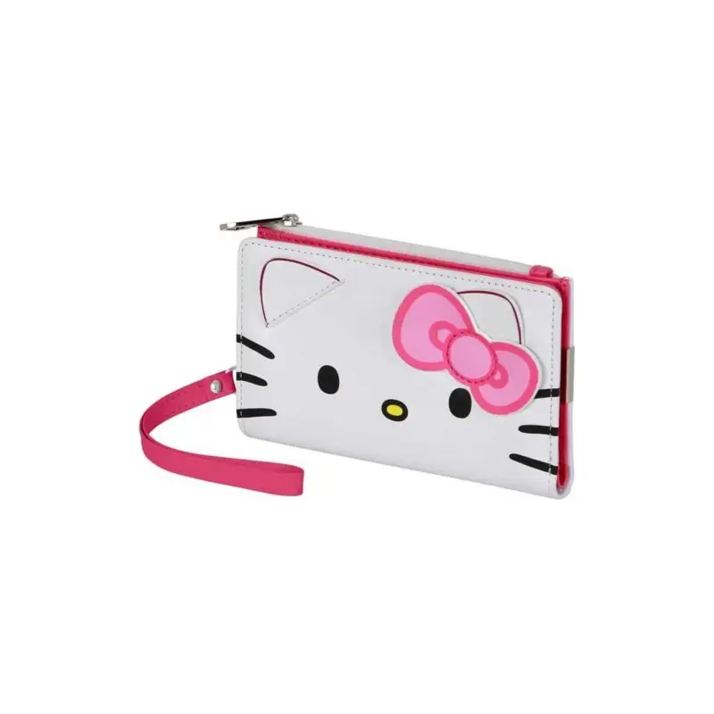 Premium Sanrio Slim Wallet Hello Kitty Face