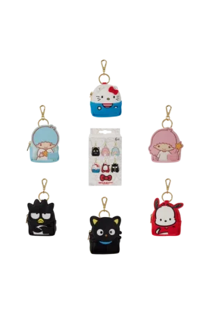 Lage Kosten HELLO KITTY - Sanrio - Mini Backpack Bag Charm Loungefly Mystery Box