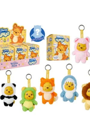 Bestel Nu WINNIE THE POOH - Display of 8 YUYUS 12cm Keychains - 8 Wave 2 Designs