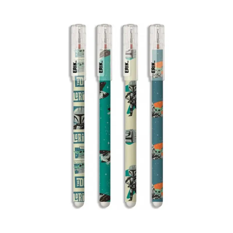 Star Wars: The Mandalorian Erasable Pens Set (4) Gereduceerde Prijs