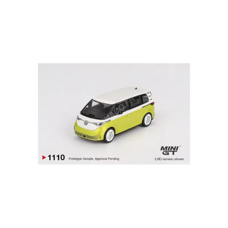 Tijdelijk Beschikbaar Volkswagen id.buzz 2023 "candy white/pomelo yellow" (lhd) Miniatuur